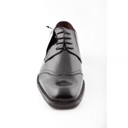 Pánska kožená obuv 283 Nicola Benson, Čierna, 42 #2