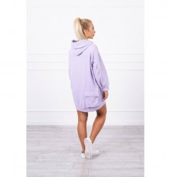 Šaty s vreckom MI9109 fialové Univerzálna Fialová #1