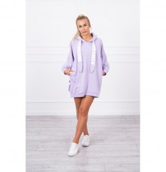 Šaty s vreckom MI9109 fialové Univerzálna Fialová #2