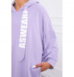 Šaty s vreckom MI9109 fialové Univerzálna Fialová #3