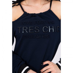 Šaty Tres Chic MI62182, Uni, Modrá #3