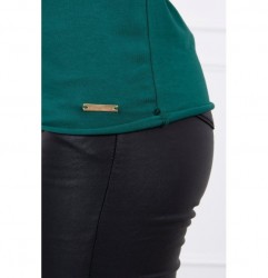 Tričko CASUAL MI8834 zelené Univerzálna Zelená #2