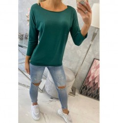 Tričko CASUAL MI8834 zelené Univerzálna Zelená #3