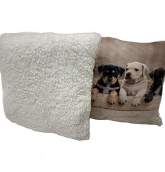 Vankúš zateplený Šteniatka 40x40 cm 40x40 cm Viacfarebná #5