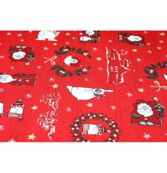 Vianočný obrus Medvedík červený 90x90 cm Made in Italy Červená 90 x 90 cm #6