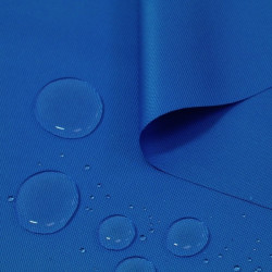 Vodeodolná látka azurovo modrá, šírka 160 cm MIG05 Modrá