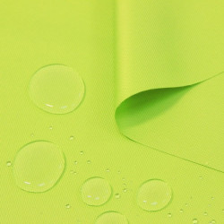 Vodeodolná látka limetka svetlá, šírka 160 cm Zelená