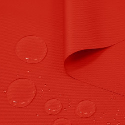 Vodeodolná látka svetločervená, šírka 160 cm Červená
