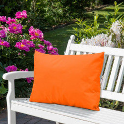 Záhradný vankúš vodeodolný 50x70 cm oranžový Oranžová 50 x 70 cm