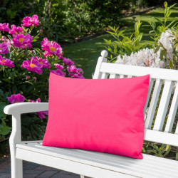 Záhradný vankúš vodeodolný 50x70 cm tmavoružový Ružová 50 x 70 cm