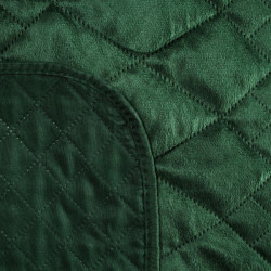 Zamatový prehoz na posteľ Luiz3 tmavozelený new Zelená 170x210 cm #1
