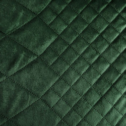 Zamatový prehoz na posteľ Luiz3 tmavozelený new Zelená 170x210 cm #2
