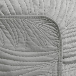 Zamatový prehoz na posteľ Luiz4 šedý new Šedá 220x240 cm #2