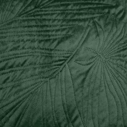 Zamatový prehoz na posteľ Luiz4 tmavozelený new Zelená 220x240 cm #1