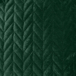 Zamatový prehoz na posteľ Luiz4 zelený new Zelená 200x220 cm #1