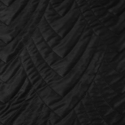Zamatový prehoz na posteľ Luiz6 čierny new Čierna 170x210 cm #2