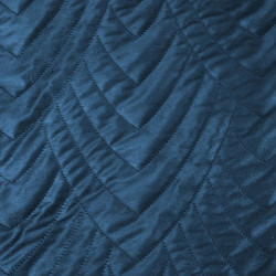 Zamatový prehoz na posteľ Luiz6 modrý new Modrá 220x240 cm #2