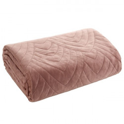 Zamatový prehoz na posteľ Luiz6 ružový new Ružová 170x210 cm #3