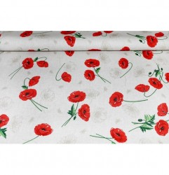 Zástera divé maky Made in Italy Červená #2