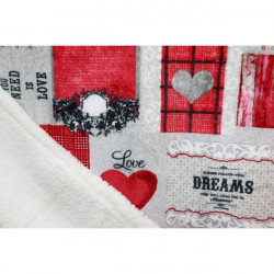 Zateplená deka Fashion 160x210 cm červená 160x210  cm #1