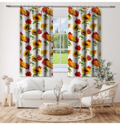 Záves na riasiacej páske MIGD187 140x160 cm 140x160 cm Viacfarebná