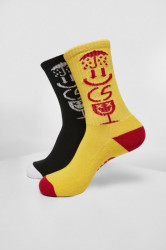CAYLER SONS Ponožky C&S Iconic Icons Socks 2-Pack Farba: black/yellow,