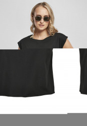 Dámske tričko Urban Classics Ladies Organic Short black Pohlavie: dámske, Velikost: 5XL