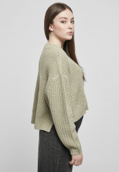 Dámsky sveter Urban Classics Wide Oversize softsalvia #3