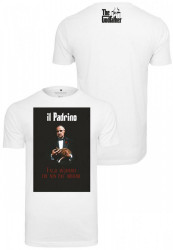 MERCHCODE Pánske tričko Godfather Il Padrino Tee Farba: white,