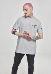 MERCHCODE Pánske tričko Linkin Park Flag Tee Farba: heather grey,