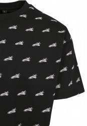MR.TEE Pánske tričko NASA Spaceship Tee Farba: black, #7