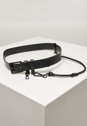 Opasok Urban Classics Imitation Leather Belt With Key