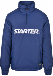 Pánska bunda Starter Logo Half Zip Jacket Farba: blue night,