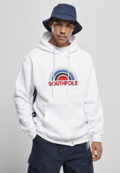 Pánska mikina Southpole Multi Color Logo Hoody Farba: white,