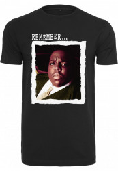 Pánske tričko MR.TEE Biggie Remember Farba: black,