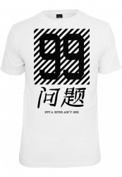 Pánske tričko MR.TEE Chinese Problems T-Shirt Farba: white,