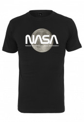Pánske tričko MR.TEE NASA Moon Tee Farba: black,