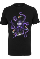 Pánske tričko MR.TEE Octopus Sushi Farba: black,