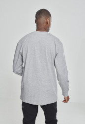 Pánske tričko URBAN CLASSICS Tall L/S šedé #2