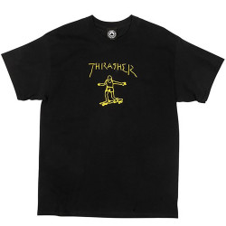 Pánske tričko Thrasher Gonz S/S čierne Farba: Čierna, #2