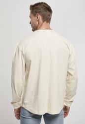 Pánske tričko URBAN CLASSICS Organic Cotton Short Curved whitesand #2