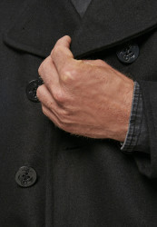 Pánsky kabát BRANDIT Pea Coat Farba: Navy, #5