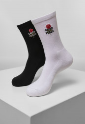 Ponožky MR.TEE Good Vibes Socks 2-Pack Farba: black/white,