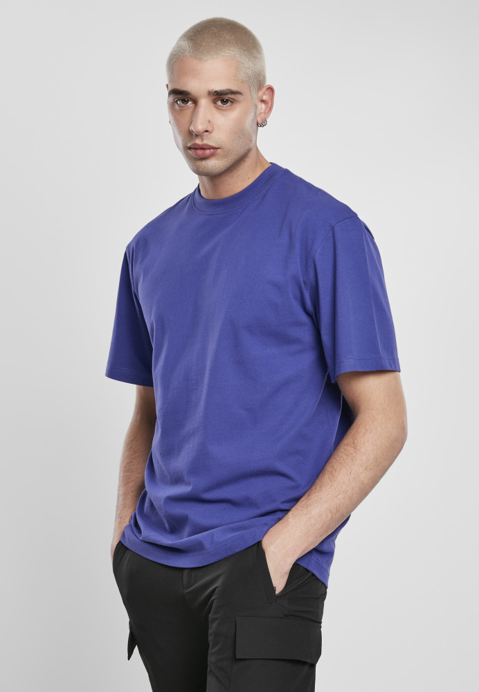 Pánske tričko URBAN CLASSICS Tall modrofialová