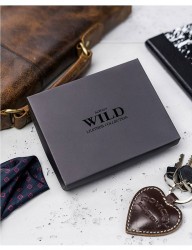 Always wild svetlo hnedá pánska kožená peňaženka B3177 #8