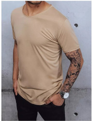 Béžové basic tričko W5775 #1