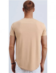 Béžové pánske tričko Y5542 #1