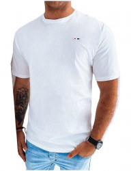 Biele pánske basic tričko W9920