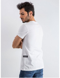 Biele pánske tričko new Y0199 #1