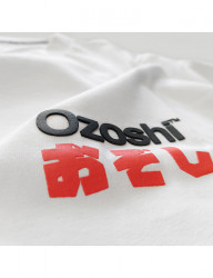 Biele pánske tričko Ozoshi M9413 #1